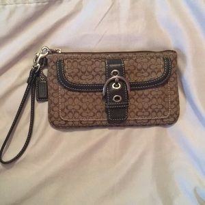 Coach Wristlet. Rarely used.
